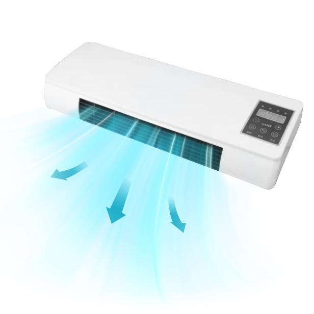 Vital Pro Breeze Gerät mit Luftstrom-Darstellung